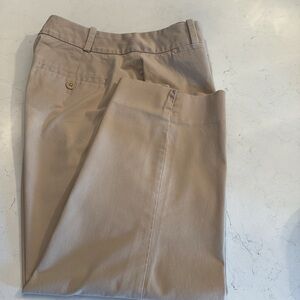 Talbots Tan crop pants. Classic Style